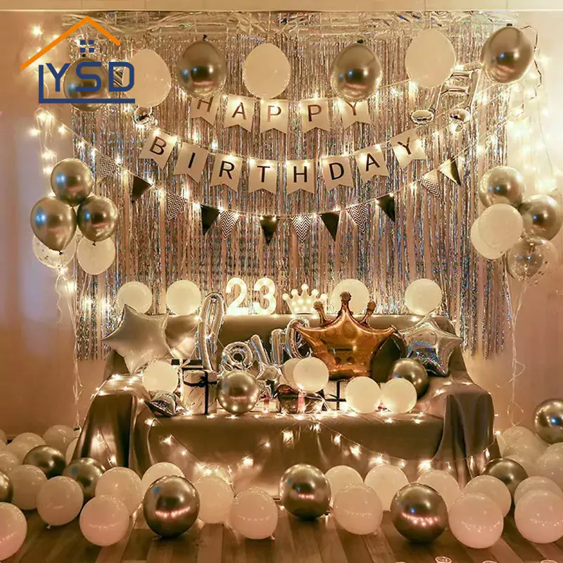 생일 풍선 세트