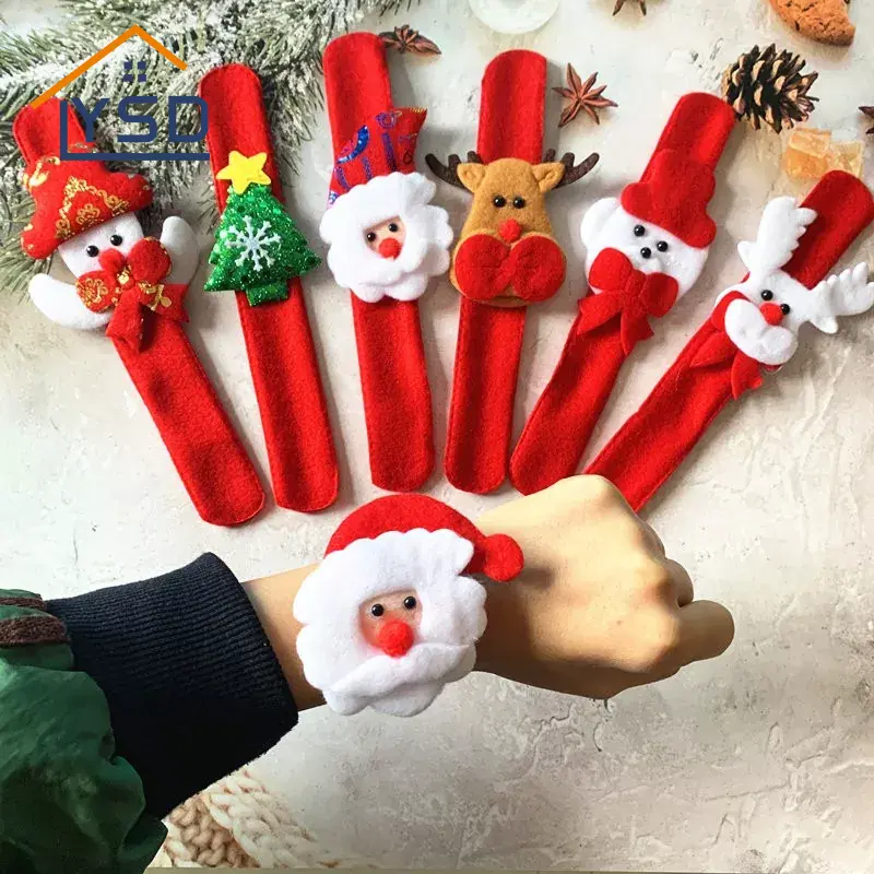 크리스마스 박수 반지 팔찌