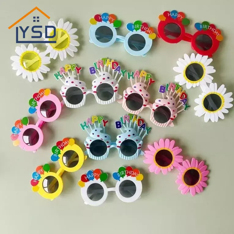 생일 축하 안경
