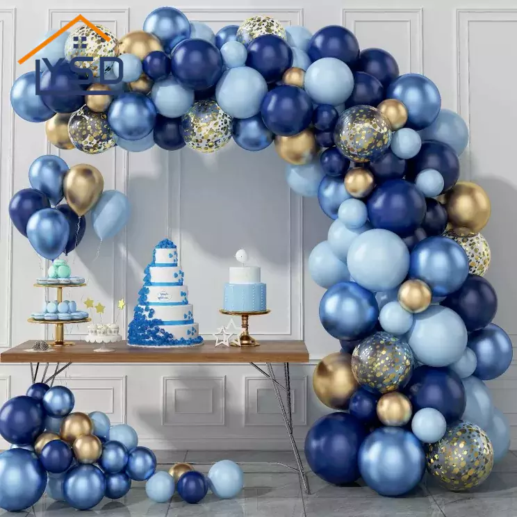 Blue Balloon Arch Kit