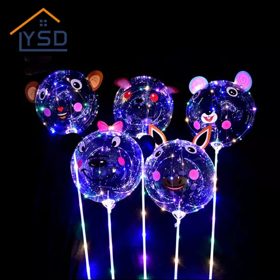 Bobo Balloon With Cartoon Sticker