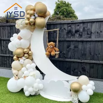 White Wedding Balloon Arch